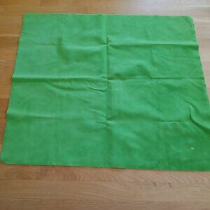 Little Tikes Dollhouse Green play grass rug Vintage